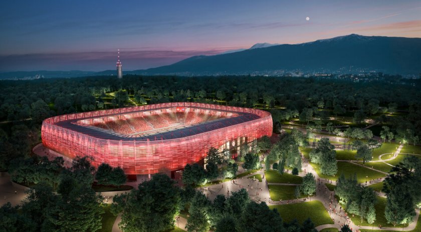 Съвсем скоро ЦСКА ще има изцяло нов и европейски стадион,