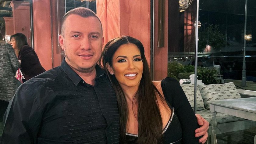 Малката дъщеря на Любомир Захаринов стана на 40 дни и