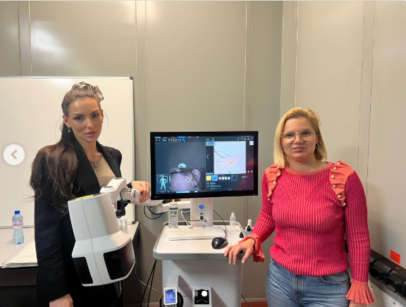 Жената на Джино Бианкалана - д-р Кристиана Канева се похвали,