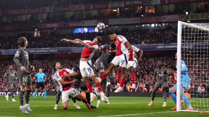 Арсенал размаза Реал Мадрид с 3:0 на Емиратс“ в първи