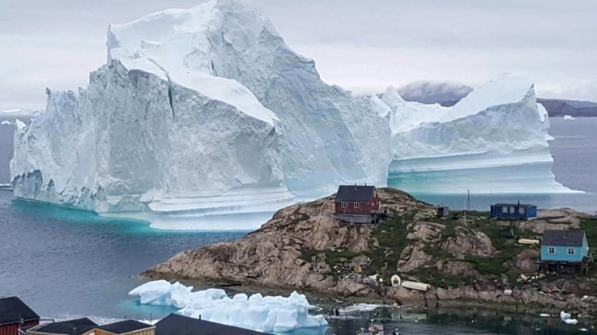 Топенето на ледовете в Гренландия е повишило нивото на моретата с 11 мм