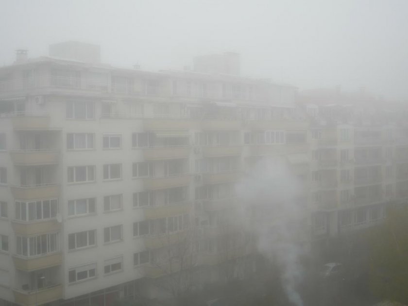НИМХ: Два пъти спадна замърсяването на въздуха в София