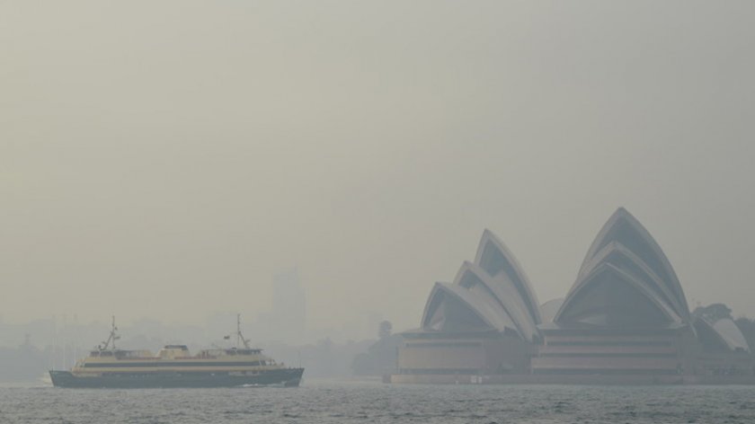 Гъст смог затисна Сидни