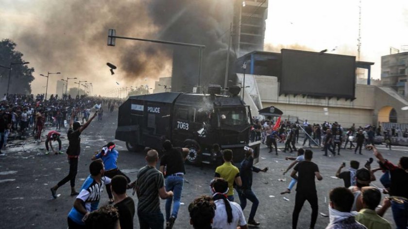 Стрелба срещу протестиращи в Багдад: шестима загинаха