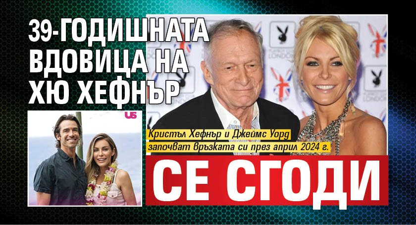 39-годишната вдовица на Хю Хефнър се сгоди