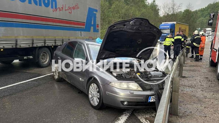 Тежка катастрофа на Прохода на Републиката. Произшествието е станало в