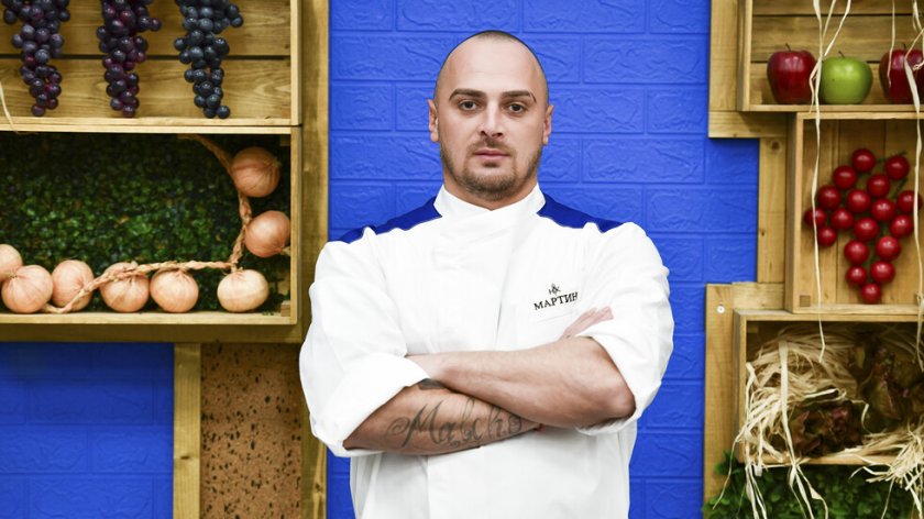 Победителят от този сезон на Хелс Китчън - Мартин, е започнал