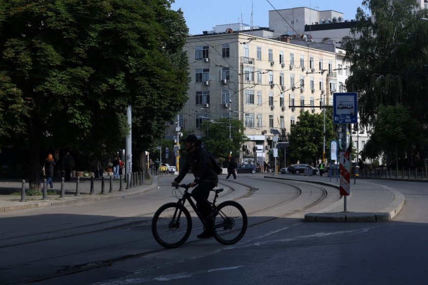 Блокажът в столицата заради стачката на служителите в градския транспорт