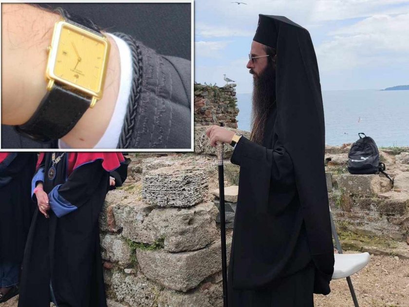 Врагът на нестинарите привлече погледите с луксозен часовник