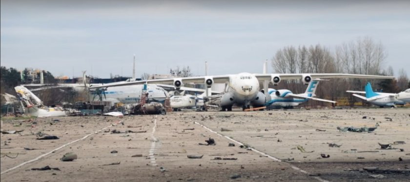 Украйна удари руско военно летище