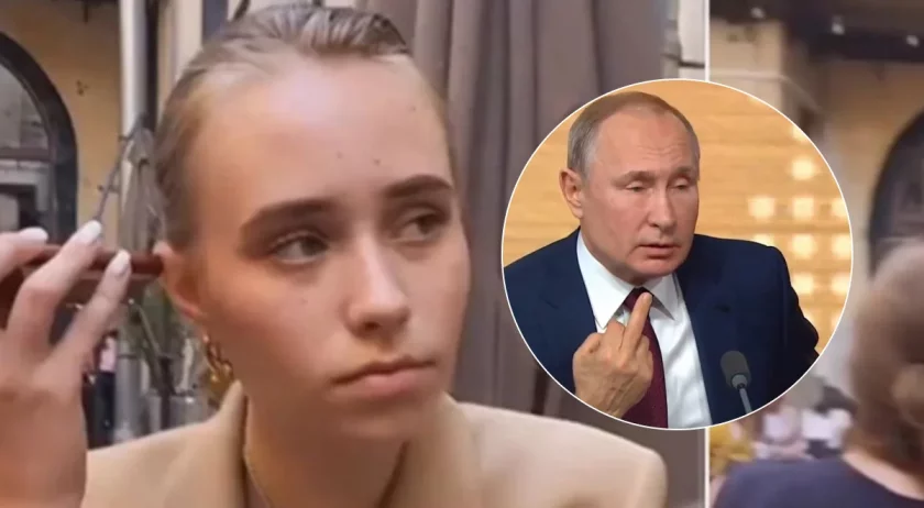 Извънбрачната дъщеря на руския президент Владимир Путин Елизавета Руднова (преди