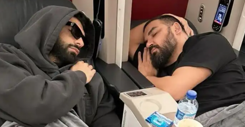 Интересен момент между двама от най-популярните фолк изпълнители беше уловен