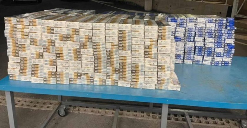 На "Калотина": Разкриха македонски контрабандни цигари, скрити в ламинат