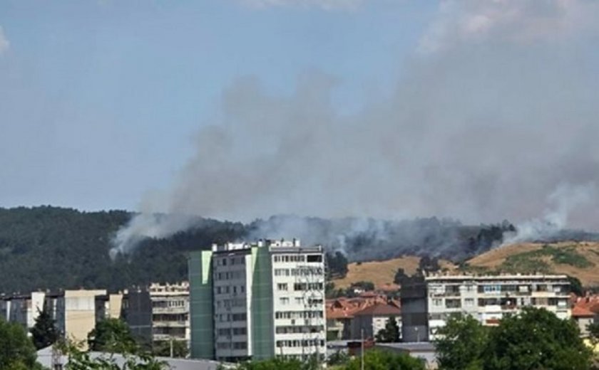 Потушен е пожарът край Карнобат