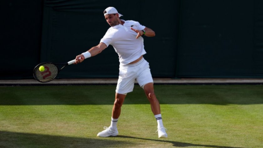 Григор Димитров се класира за втория кръг на Уимбълдън, след