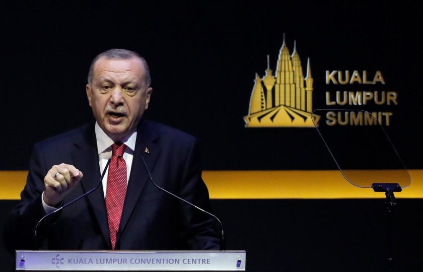 Ердоган скастри мюсюлманските страни