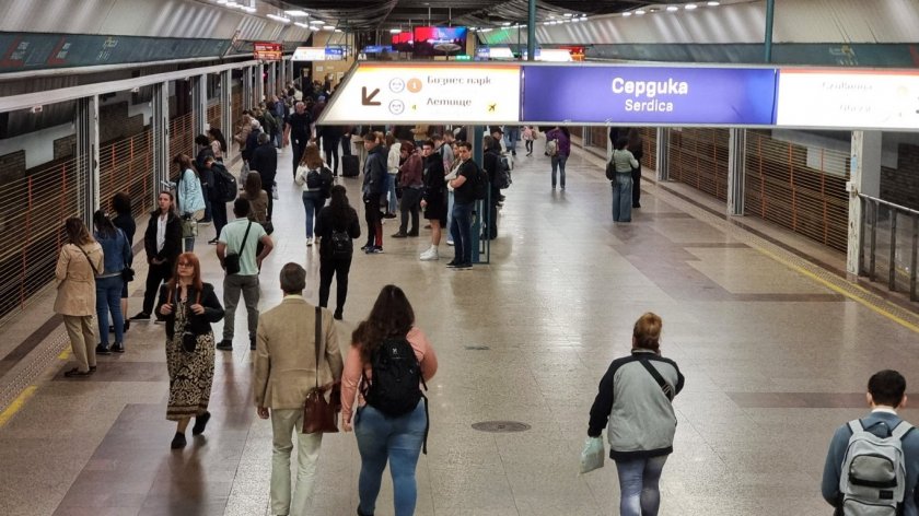 На вниманието на столичани: Четвъртата линия на метрото временно спира да върви до "Обеля"