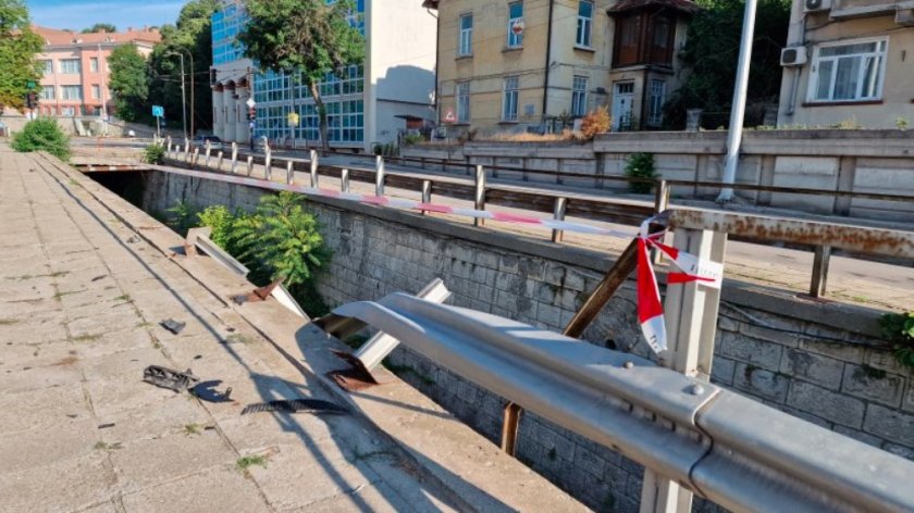 18-годишна скъса мантинела и падна в река в Шумен