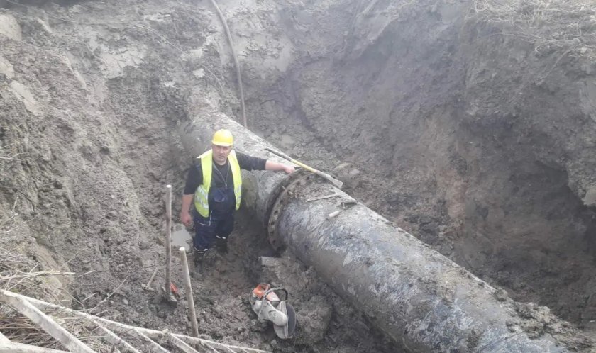 Чисто новият водопровод на Шумен остави целия град без вода
