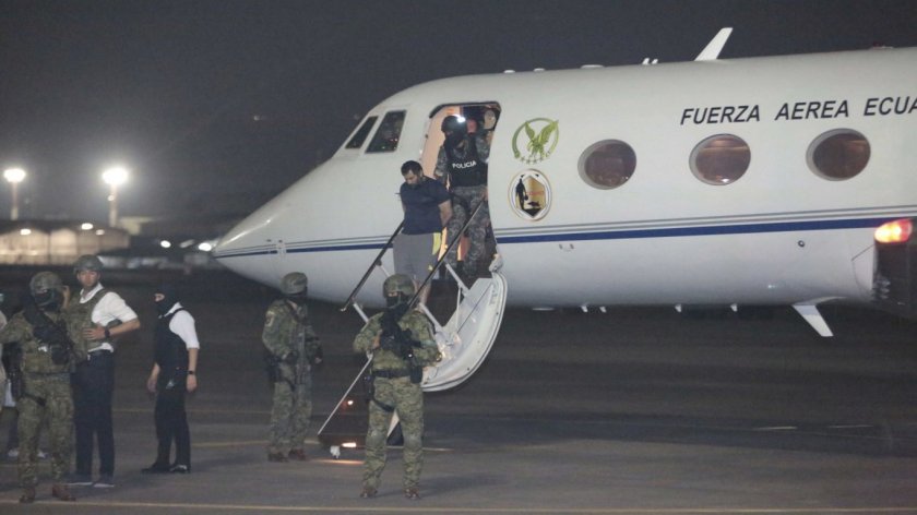 Наркотрафикантът и най-издирван престъпен лидер в Еквадор Хосе Адолфо Масиас