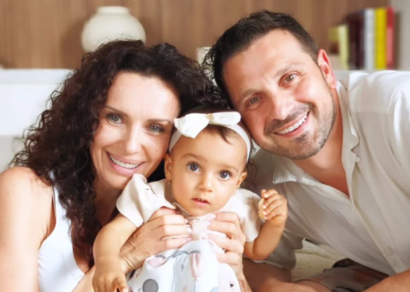 1 година Беатрис. 1 година Баба и Дядо. 1 година