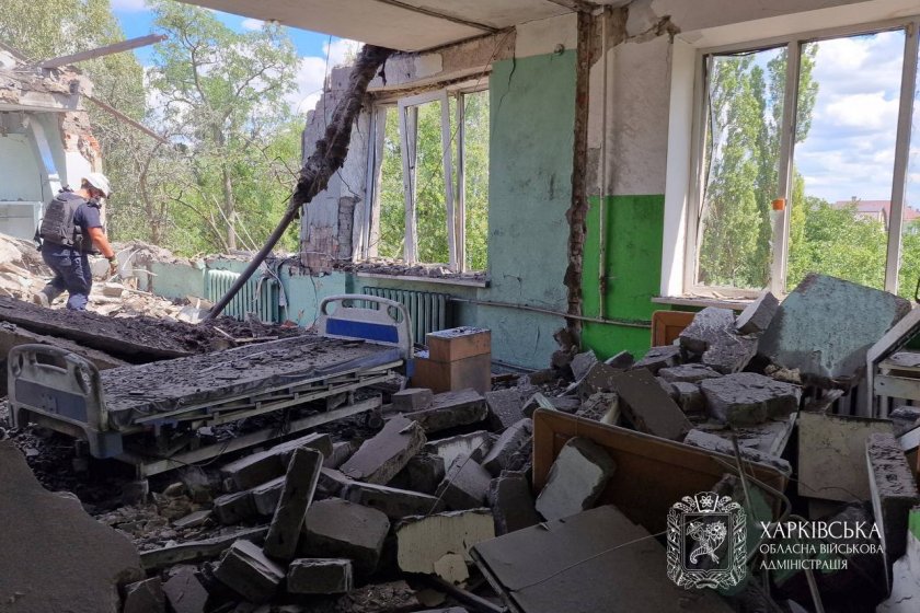 Русия порази лечебно заведение в Харков