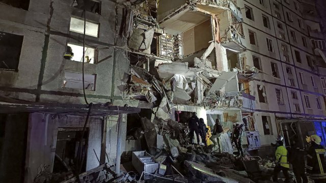 Близо 200 сгради са унищожени от руски ракети за месец само в Харков