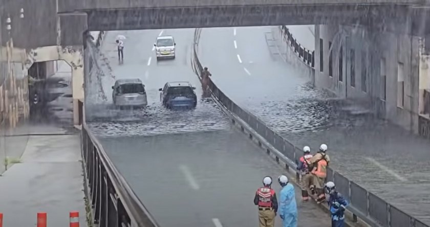Проливни дъждове връхлетяха южната част на Япония