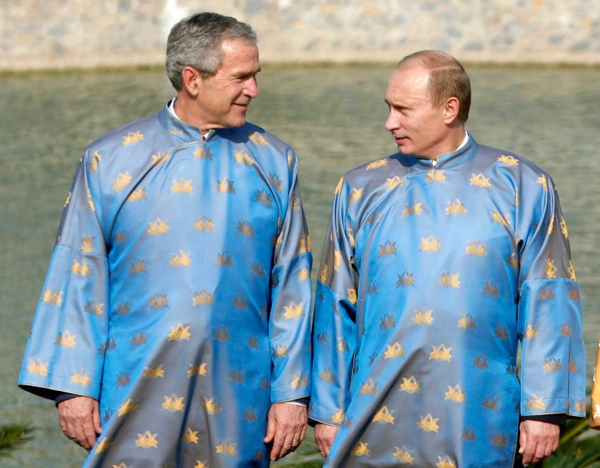 Един Путин и петима американски президенти
