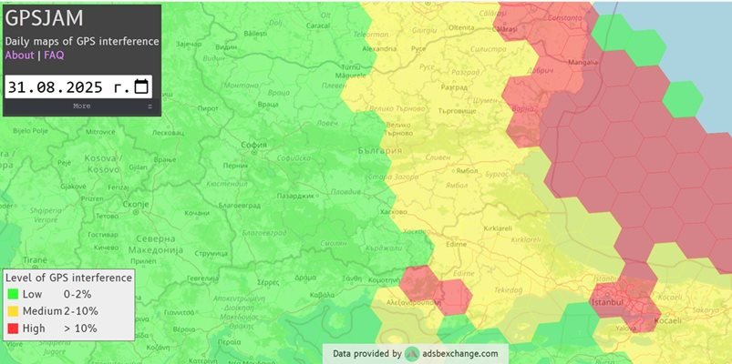 Ето къде е бил заглушен GPS сигналът Фон дер Лайен