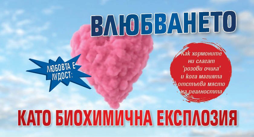 Любовта е лудост: Влюбването като биохимична експлозия 