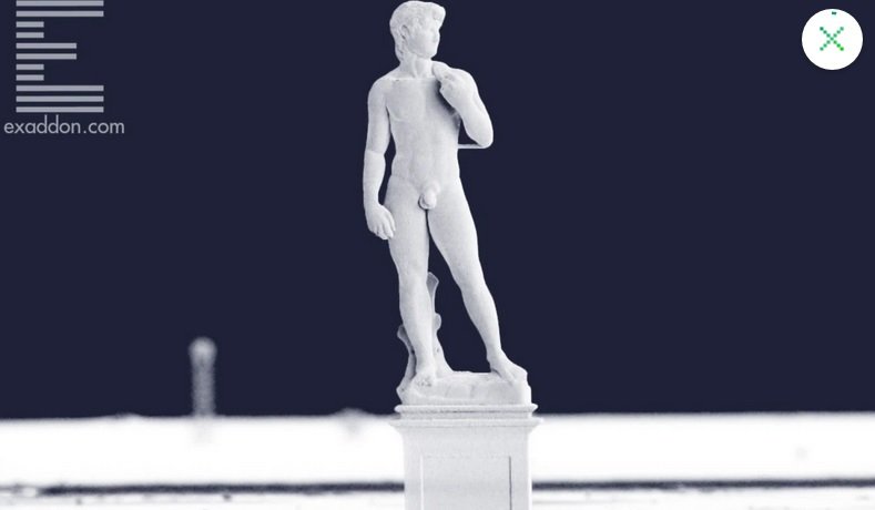 Отпечатаха Давид на Микеланджело на 3Д принтер