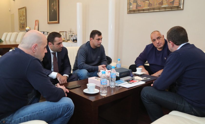 Бойко Борисов се срещна с представители на кризисния щаб на Перник