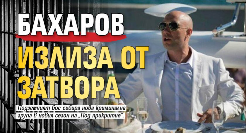 Бахаров излиза от затвора