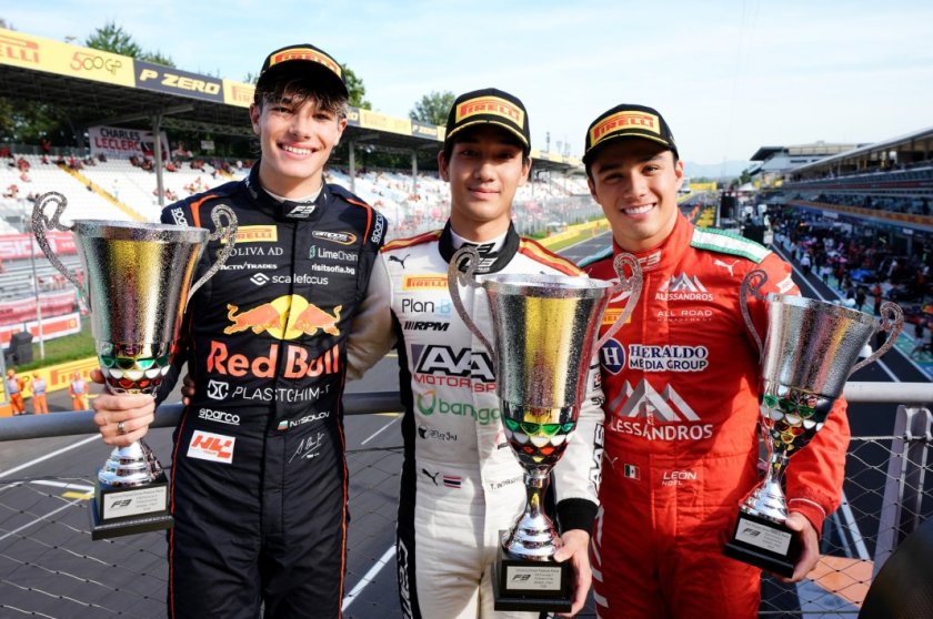 Вицешампионът във Формула 3 за 2025 година Никола Цолов и