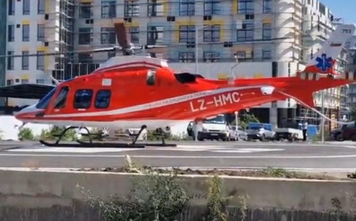Въздушната линейка докара болен от Бургас в "Пирогов"