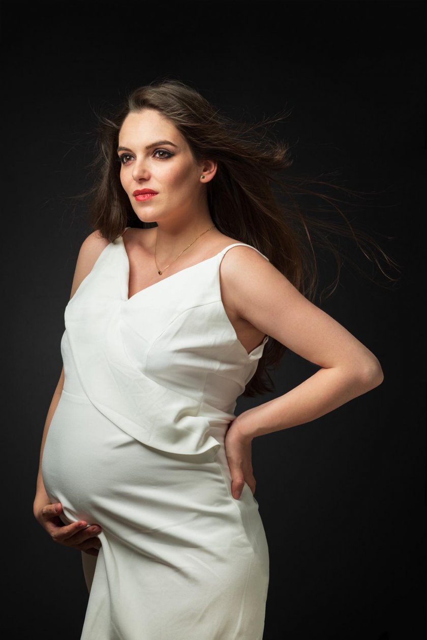 Актрисата Радина Боршош скоро ще прегърне първото си дете. Младата