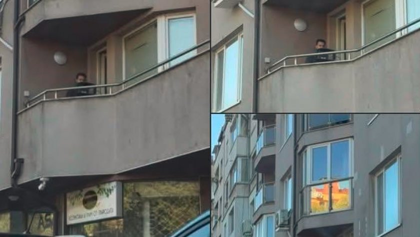 Снимка, направена на бул. Цар Борис III“ в София, разби