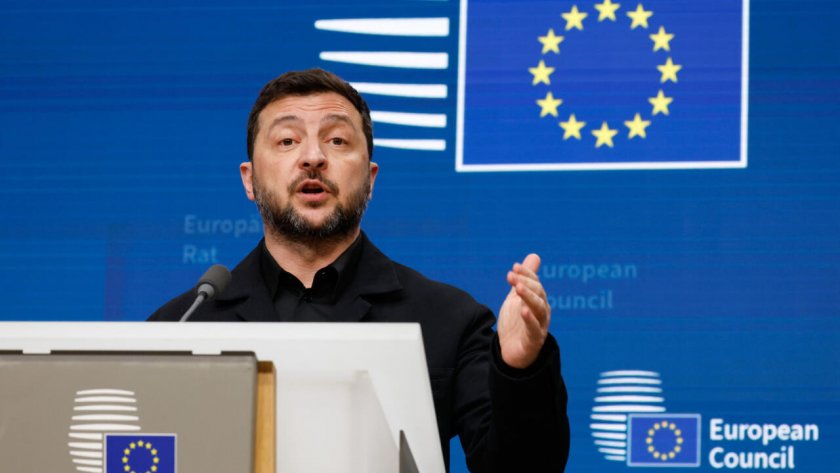 Президентът на Украйна Володимир Зеленски определи като труден, но и