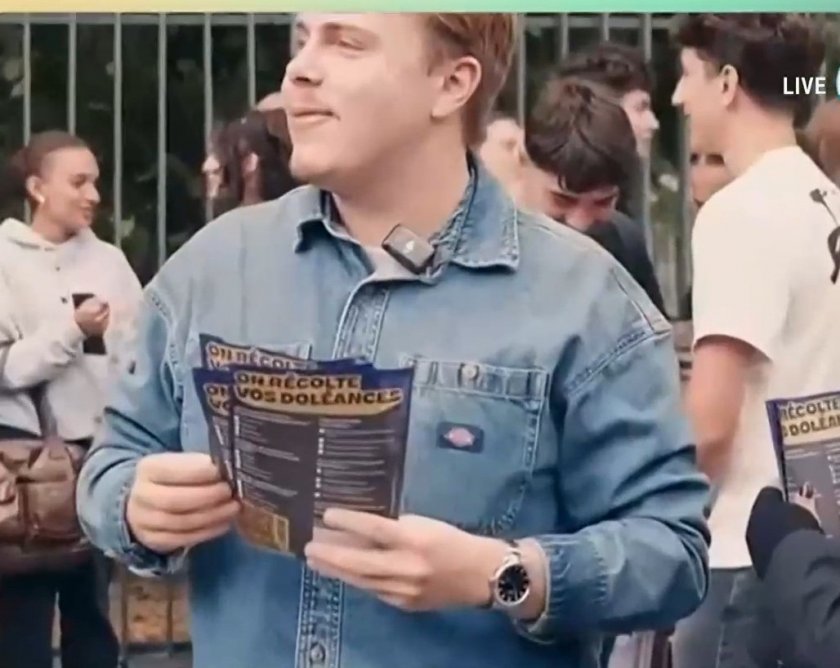 Куриоз във Франция: Депутат свали скъпия си часовник преди интервю