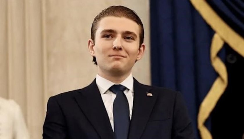 Слуховете, че най-малкият син на президента Доналд Тръмп – Барън,
