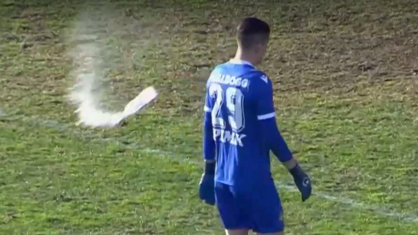 Вратарят Даниел Наумов е със световъртеж и съмнения за сътресение