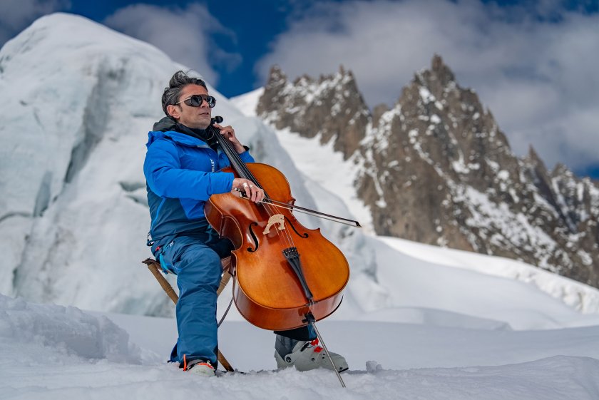 Виолончелото на Готие Капюсон звучи на върха на Европа