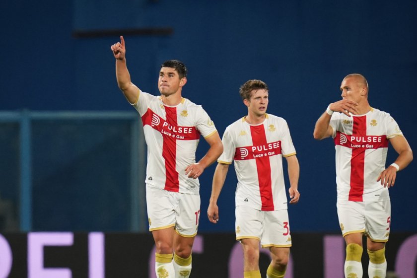 Усмивки в Генуа и Рим, победи за Дженоа и Лацио