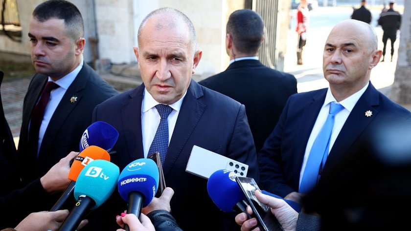 Румен Радев: Само партията, която аз обявя, ще бъде моя