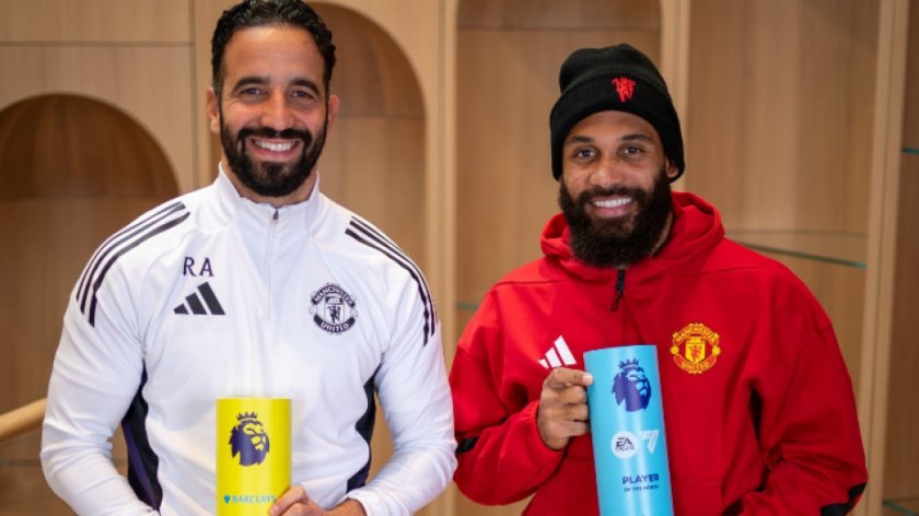 Ман Юнайтед с наградите във Висшата лига