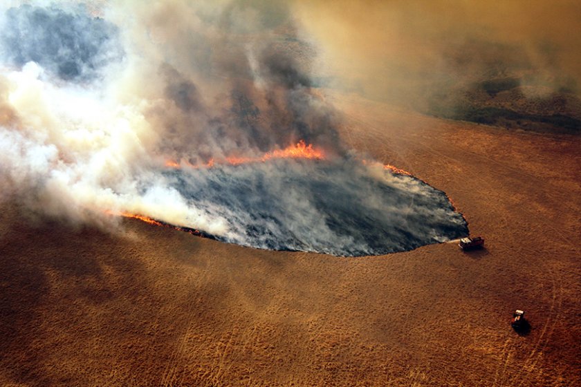 Димът от пожарите в Австралия достигна Южна Америка