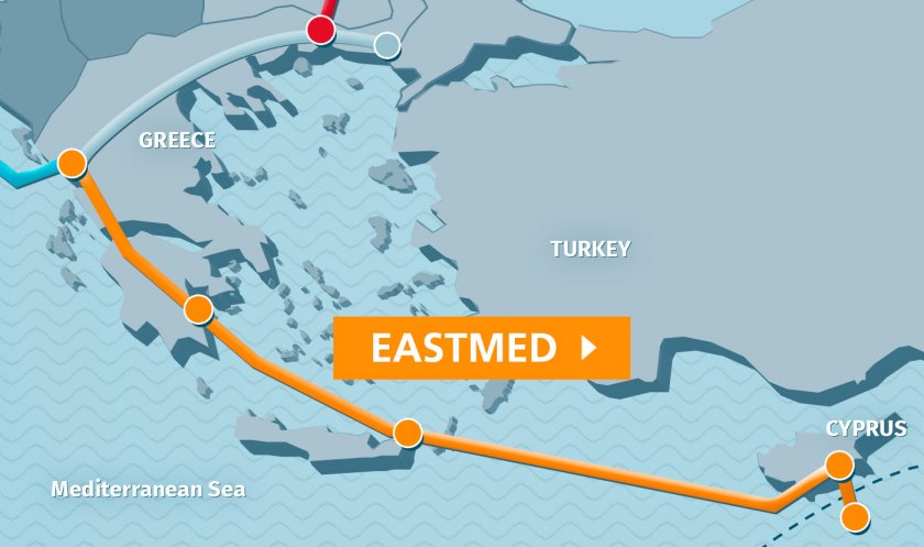 Резултат с изображение за Гърция, Кипър и Израел подписаха за Източносредиземноморския газопровод