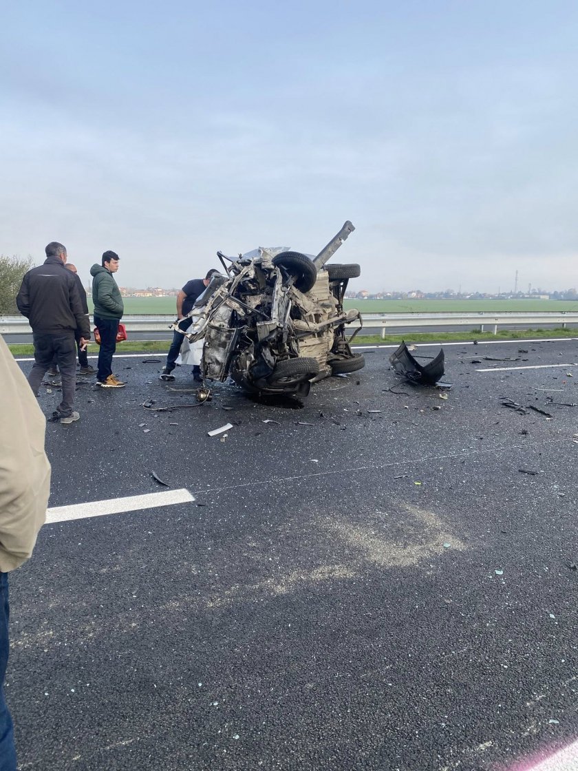 Пуснаха движението по АМ "Тракия", ето подробности за трите жертви