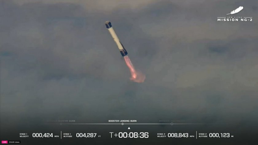 Джеф Безос изстреля мисия на НАСА към Марс 